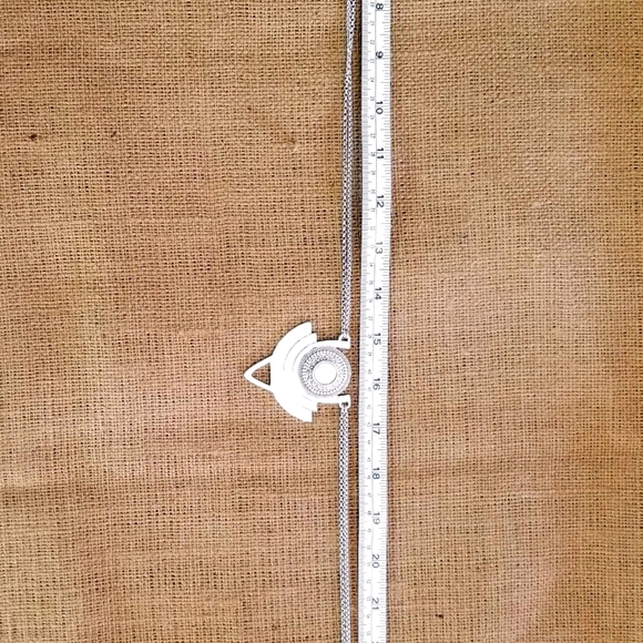 Lucky Brand Silver Tone Opera Lgth Necklace - Picture 3 of 10